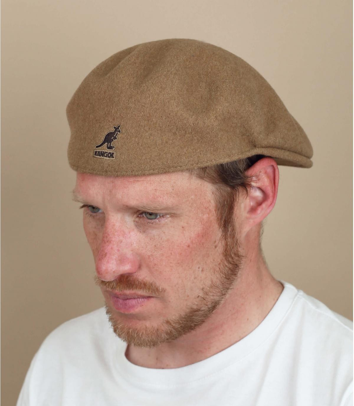 Kangol 504 original 504 wool zwart